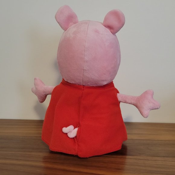 Peppa Pig 12" Hug N Oink Talking Plush Toy 2003 RETIRED TESTED & WORKS - Picture 4 of 5